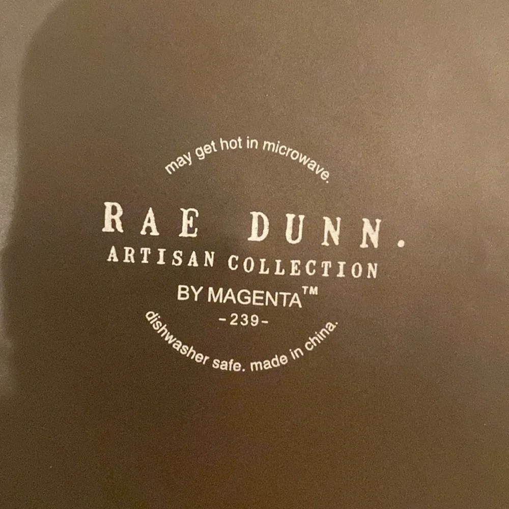 Rae Dunn Boo pet bowl, NWOT